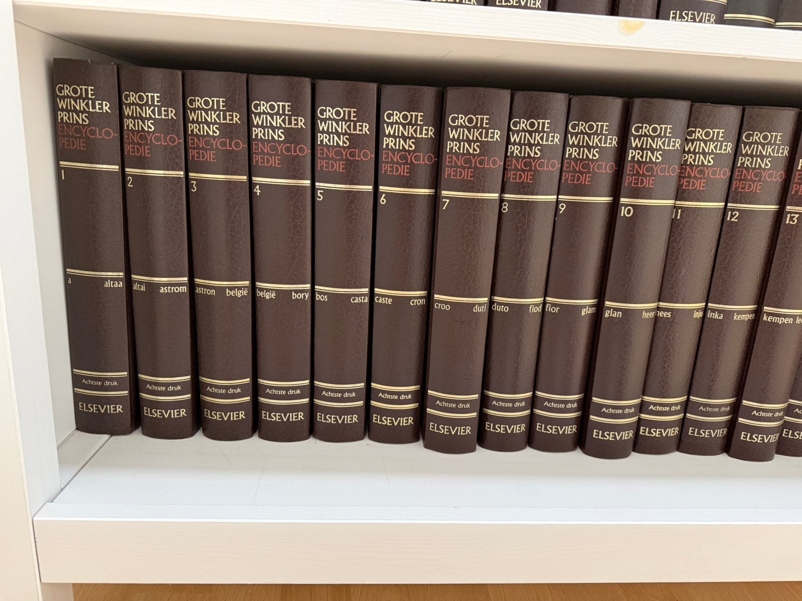 Complete Grote Winkler Prins Encyclopedie (8e druk), Boeken, Encyclopedieën, Nieuw, Complete serie, Algemeen, Ophalen