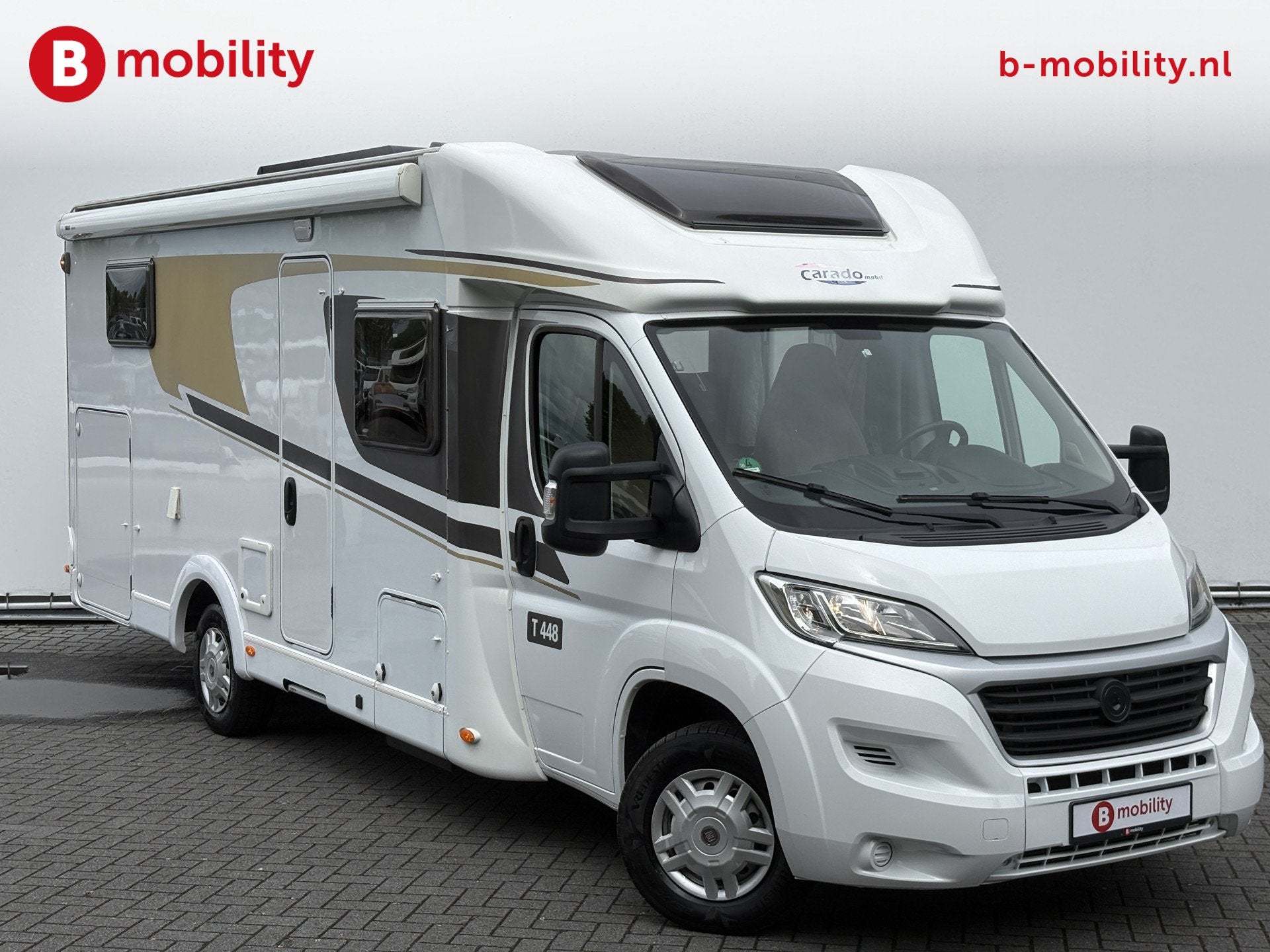 Carado T 448 Automaat Bj.2017 Enkele Bedden + Hefbed TV Gara, Automaat, Ringverwarming, 7 tot 8 meter, Bedrijf