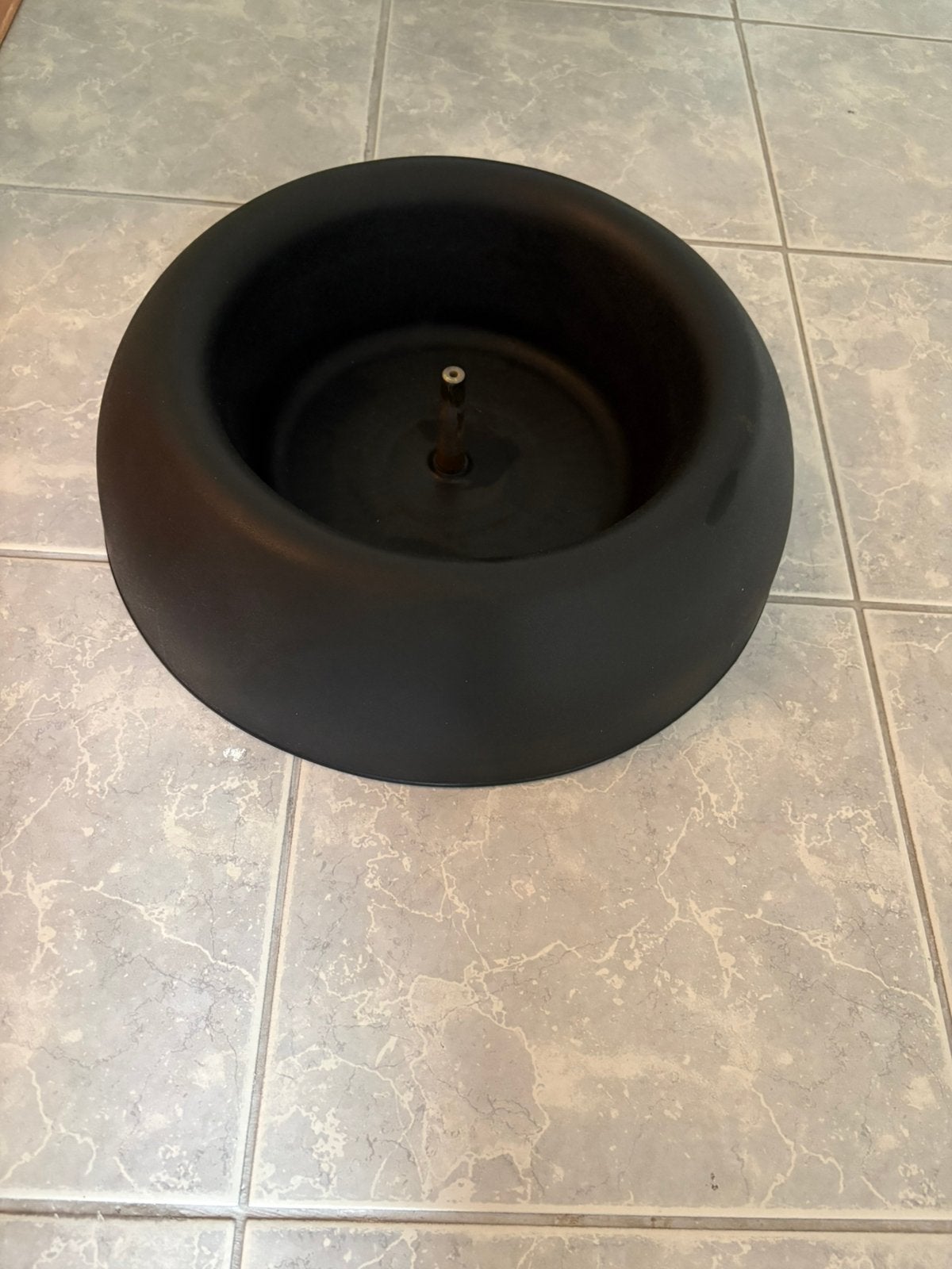 EasyFix kerstboomstandaard kunststof D 39 cm mat zwart, Diversen, Kerst, Ophalen of Verzenden, Zo goed als nieuw