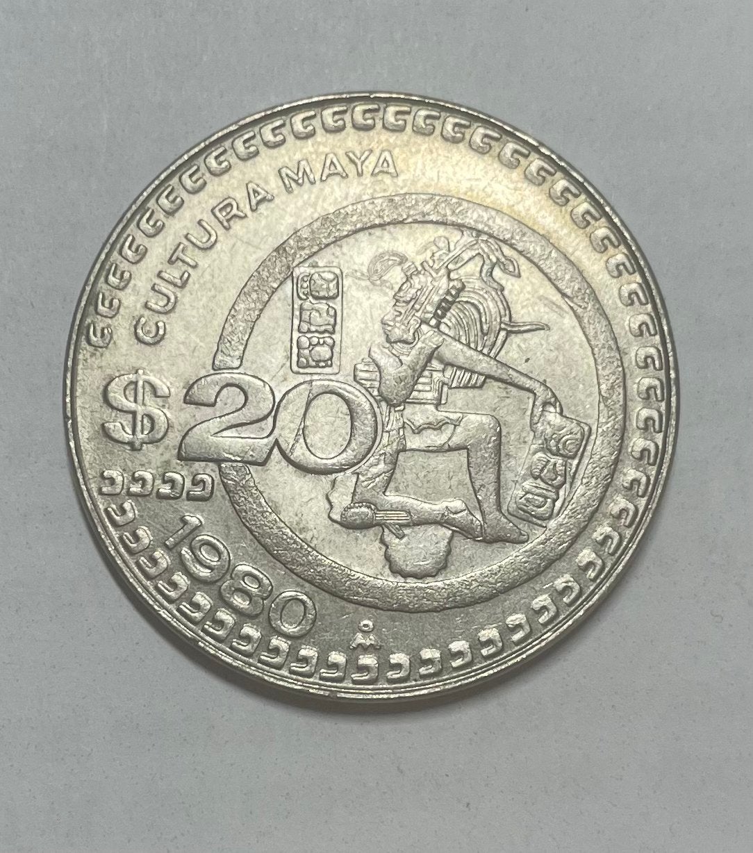 20 pesos Mexico 1980, Ophalen of Verzenden, Noord-Amerika