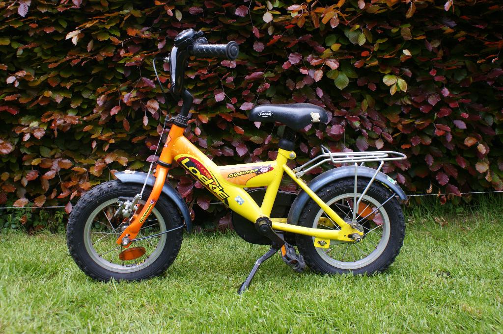 Stoere Loeki fiets 12,5 inch, Fietsen en Brommers, Fietsen | Kinderfietsjes, Ophalen, Terugtraprem, Zijwieltjes, Gebruikt