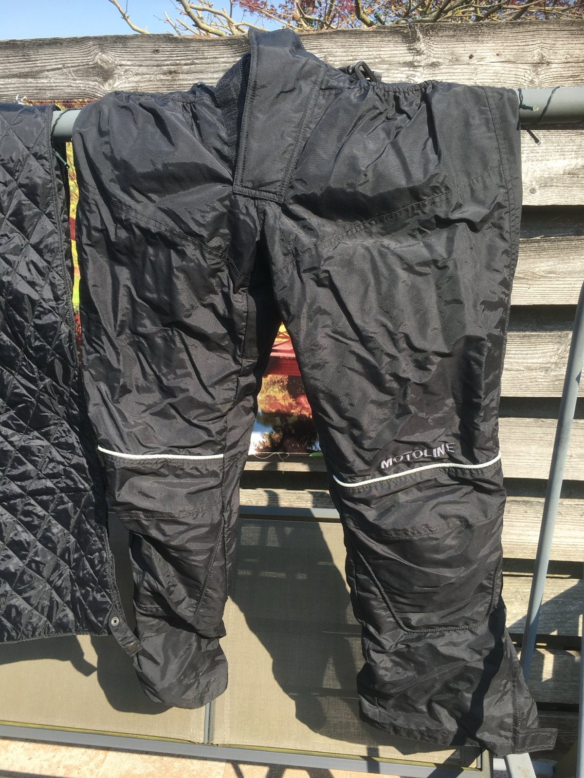Motoline motorbroek met uitneembare voering, Motoren, Kleding | Motorkleding, Ophalen, Tweedehands, Heren, Broek | textiel