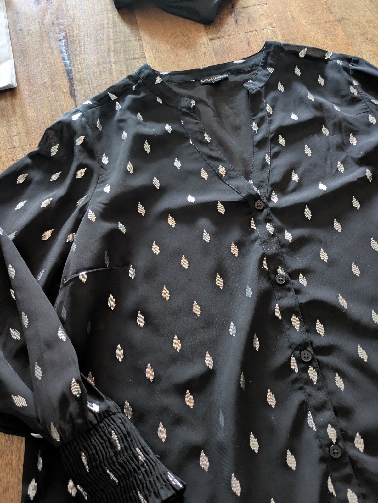 Mooie blouses, Zwart, Maat 42/44 (L), Ophalen of Verzenden, Zo goed als nieuw