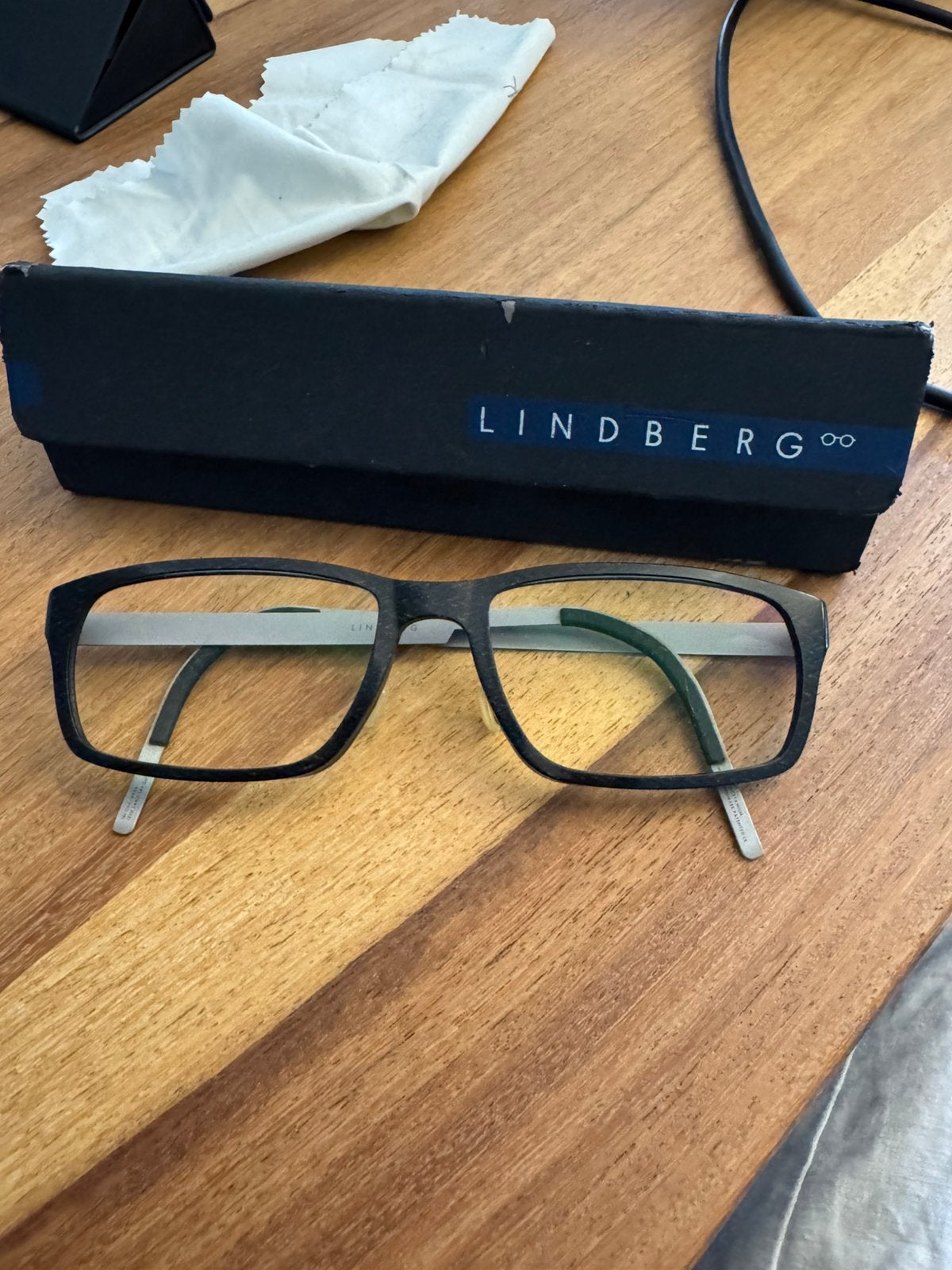 Lindberg bril, Overige merken, Zwart, Ophalen of Verzenden, Zo goed als nieuw