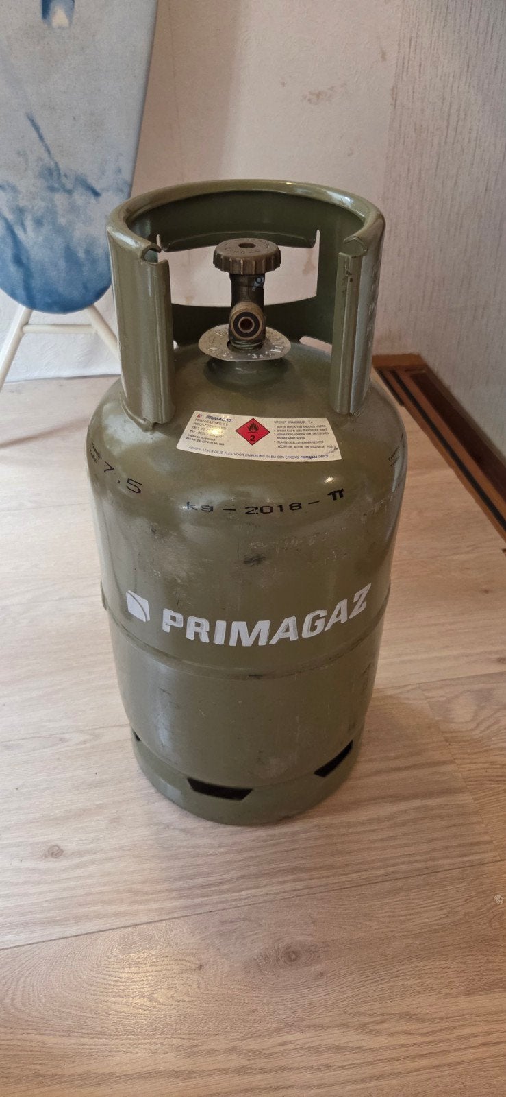 Primagaz gasfles 7.5 kg, Ophalen, Gebruikt