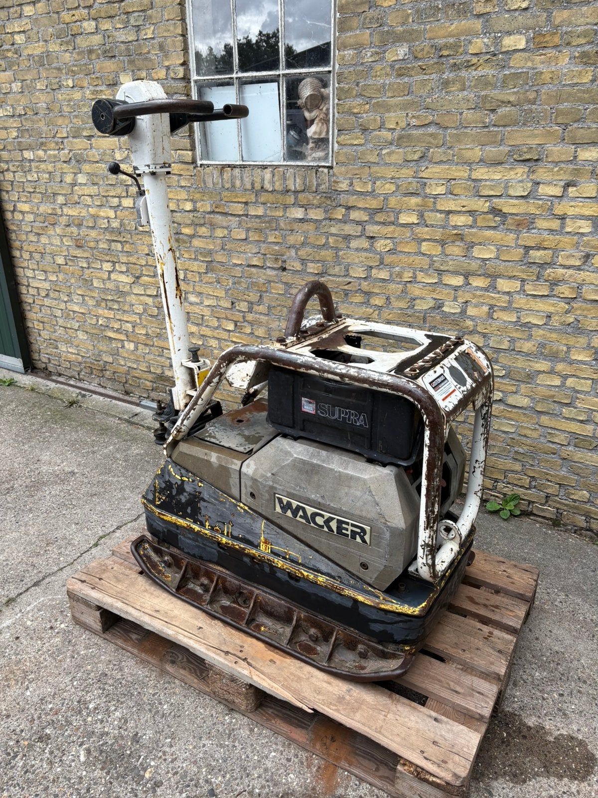 Wacker DPU 4045 Trilplaat Hatz diesel omkeerbaar 4 Ton, Ophalen of Verzenden, Gebruikt, Overige soorten