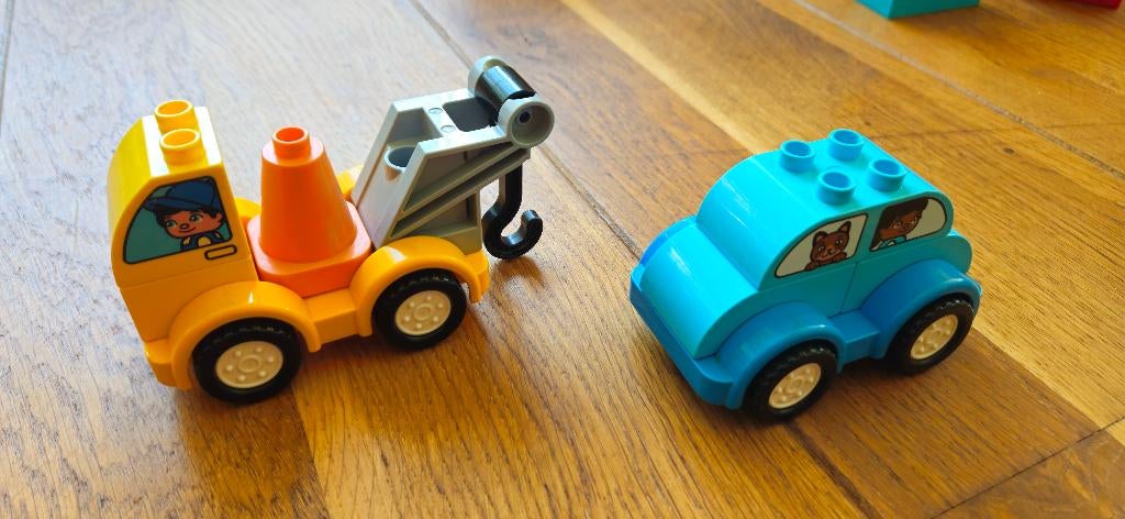 Duplo mijn eerste sleepwagen 10883, Ophalen, Zo goed als nieuw, Compleet, Duplo