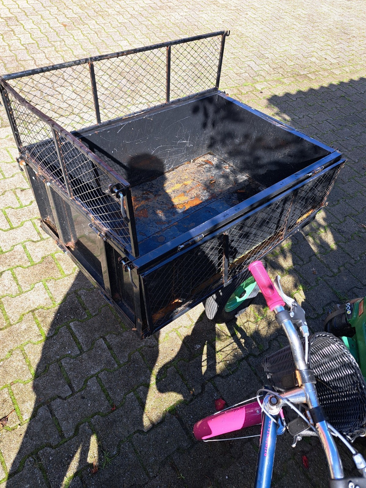 anhanger zitmaaier frontmaaier, Tuin en Terras, Ophalen of Verzenden, 50 cm of meer