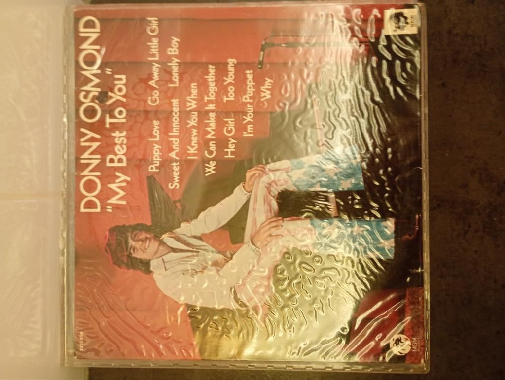 Donny Osmond - My Best To You LP (Pop, 1971), Ophalen of Verzenden, 1970 - 1979, Gebruikt, 12 inch