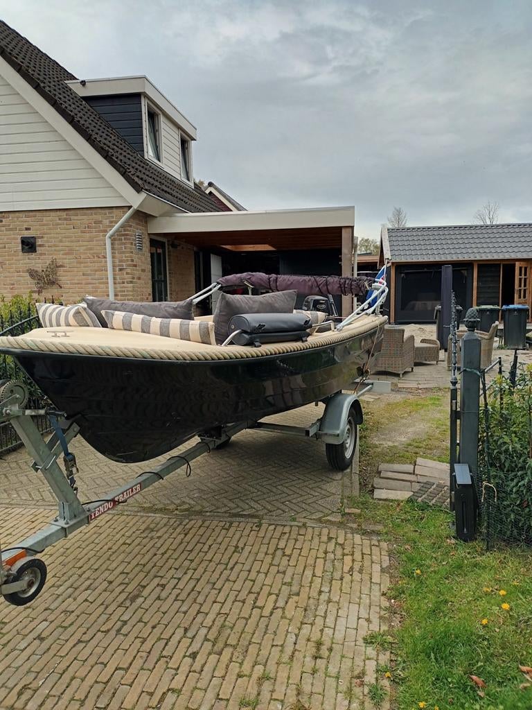 Nordcraft 430 sloep, Ophalen, Polyester, Benzine, Buitenboordmotor