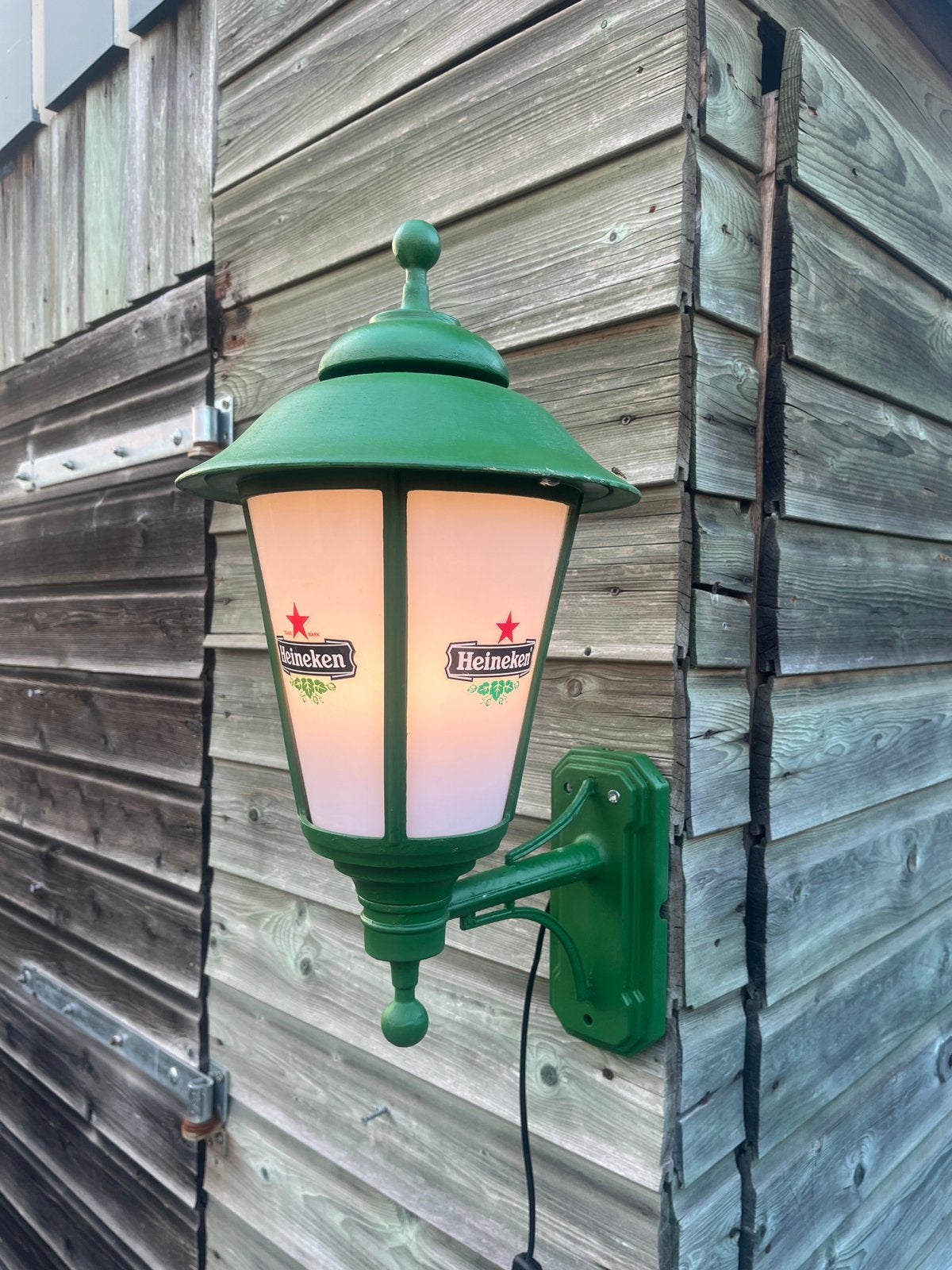 Heineken lamp/Heineken  lantaarn, Ophalen of Verzenden, Gebruikt, Heineken
