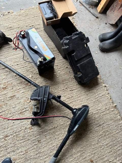 Electrische buitenboordmotor Yamaha M-20 E-Drive, Ophalen, Gebruikt