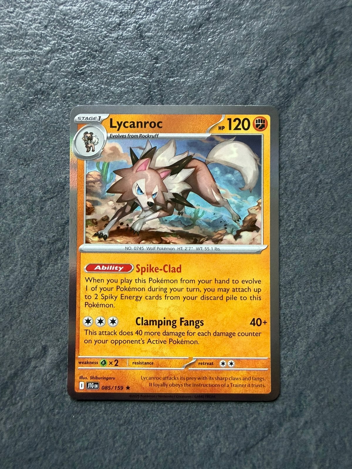 Lycanroc, Ophalen of Verzenden, Zo goed als nieuw