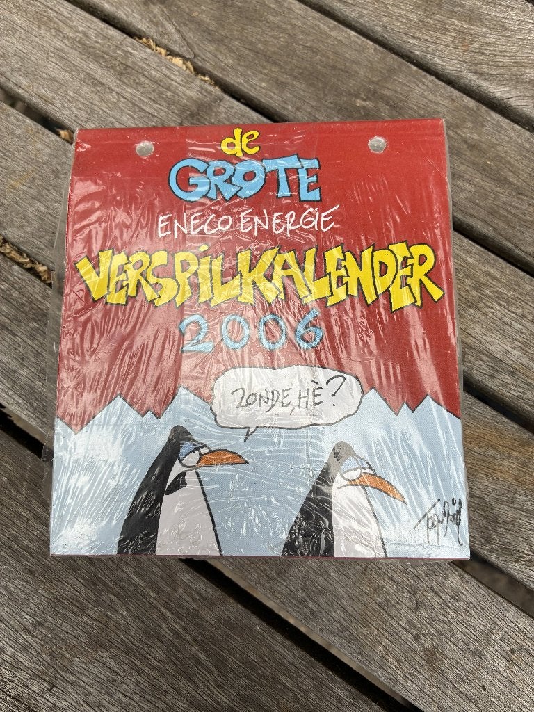 De grote verspilkalender 2006 Eneco, Diversen, Ophalen of Verzenden, Dagkalender, Nieuw