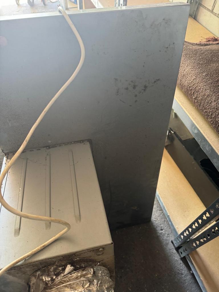 Afzuigkap onderbouw - Gebruikt kleur grijs/zilver, Ophalen, Gebruikt, Minder dan 200 m³ per uur, Onderbouw afzuigkap