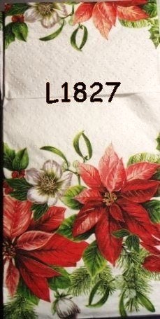 Servetten decoupage/bullet journal * kerstster L1827 * 35ct, Verzenden, Nieuw