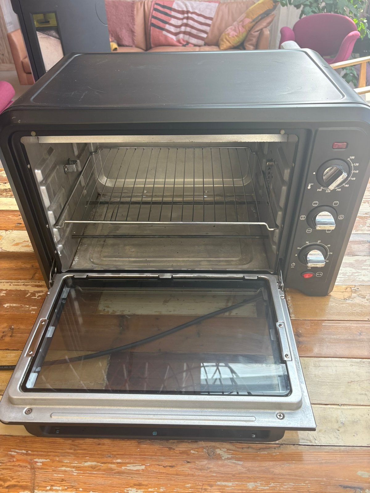 Moulinex Tournebroche Optimo OX485810 - Mini oven, Ophalen, Minder dan 45 cm, Hete lucht, 60 cm of meer