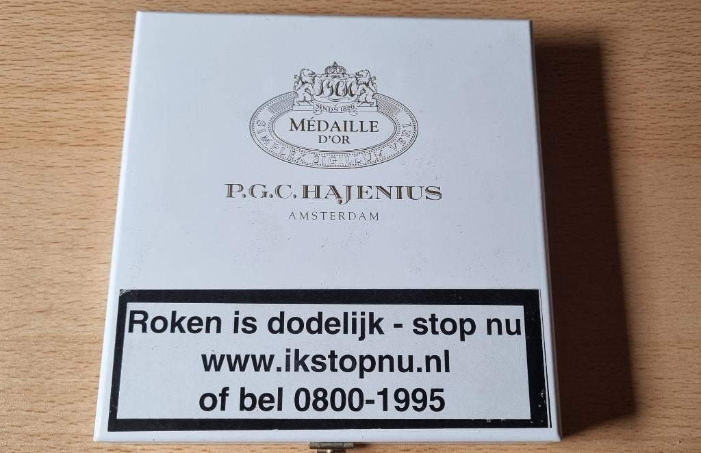 Sigaren kistje P.G.C Hajenius, Ophalen of Verzenden, Gebruikt, Tabaksdoos of Verpakking