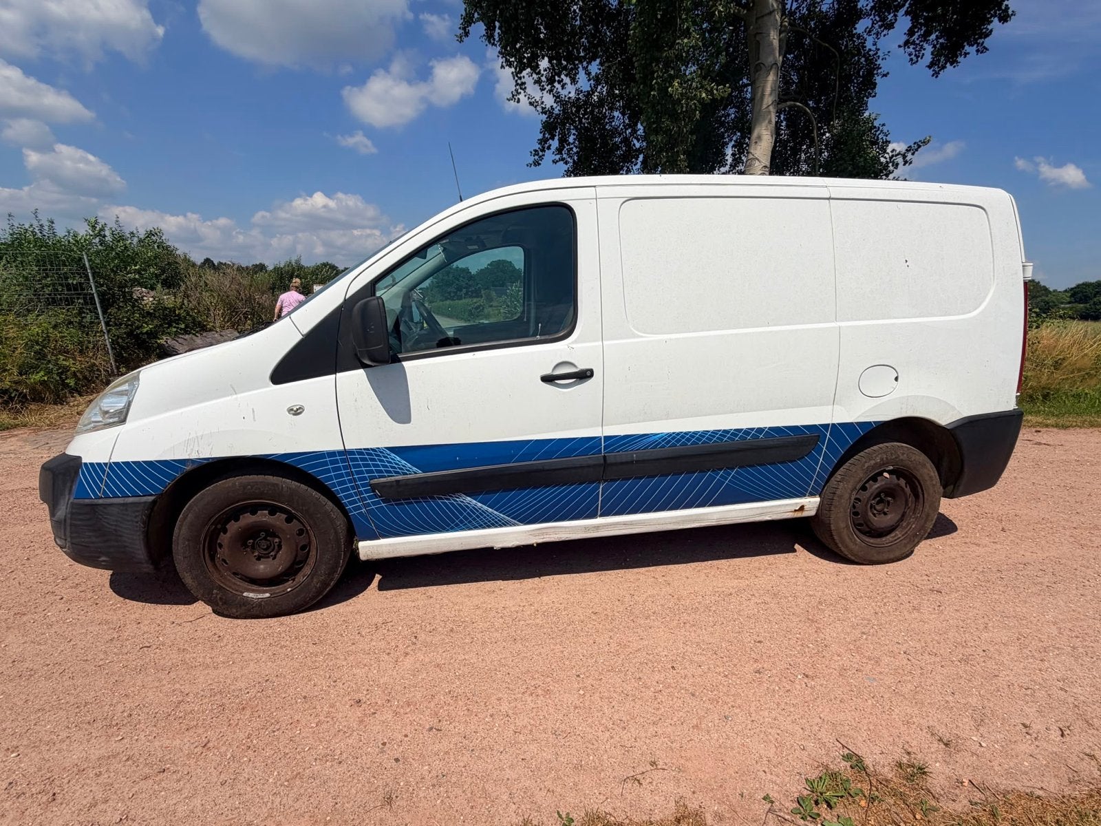 Fiat Scudo Bedrijfswagen - Onderdelen of Export, Ophalen, Gebruikt, Voor, Bumper