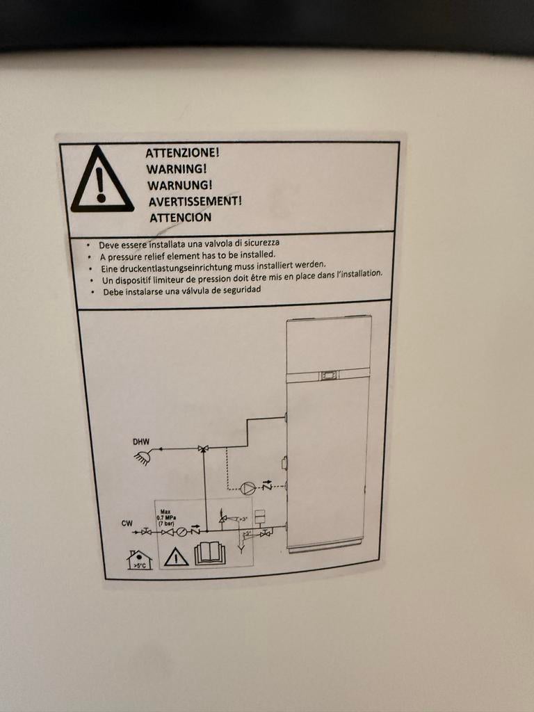 Ferroli Warmtepomp Boiler - Efficiënt en Duurzaam, Overige typen, Nieuw, Minder dan 60 cm, Ophalen of Verzenden