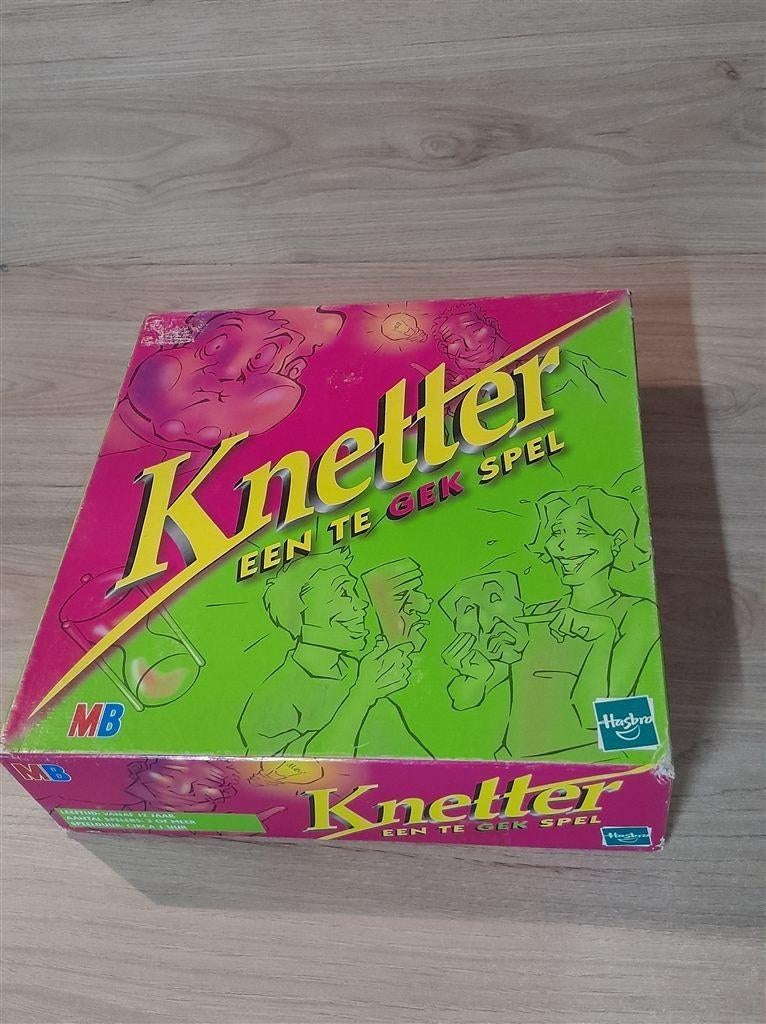 Knetter een te gek spel - s5360, Hobby en Vrije tijd, Gezelschapsspellen | Bordspellen, Verzenden, Zo goed als nieuw