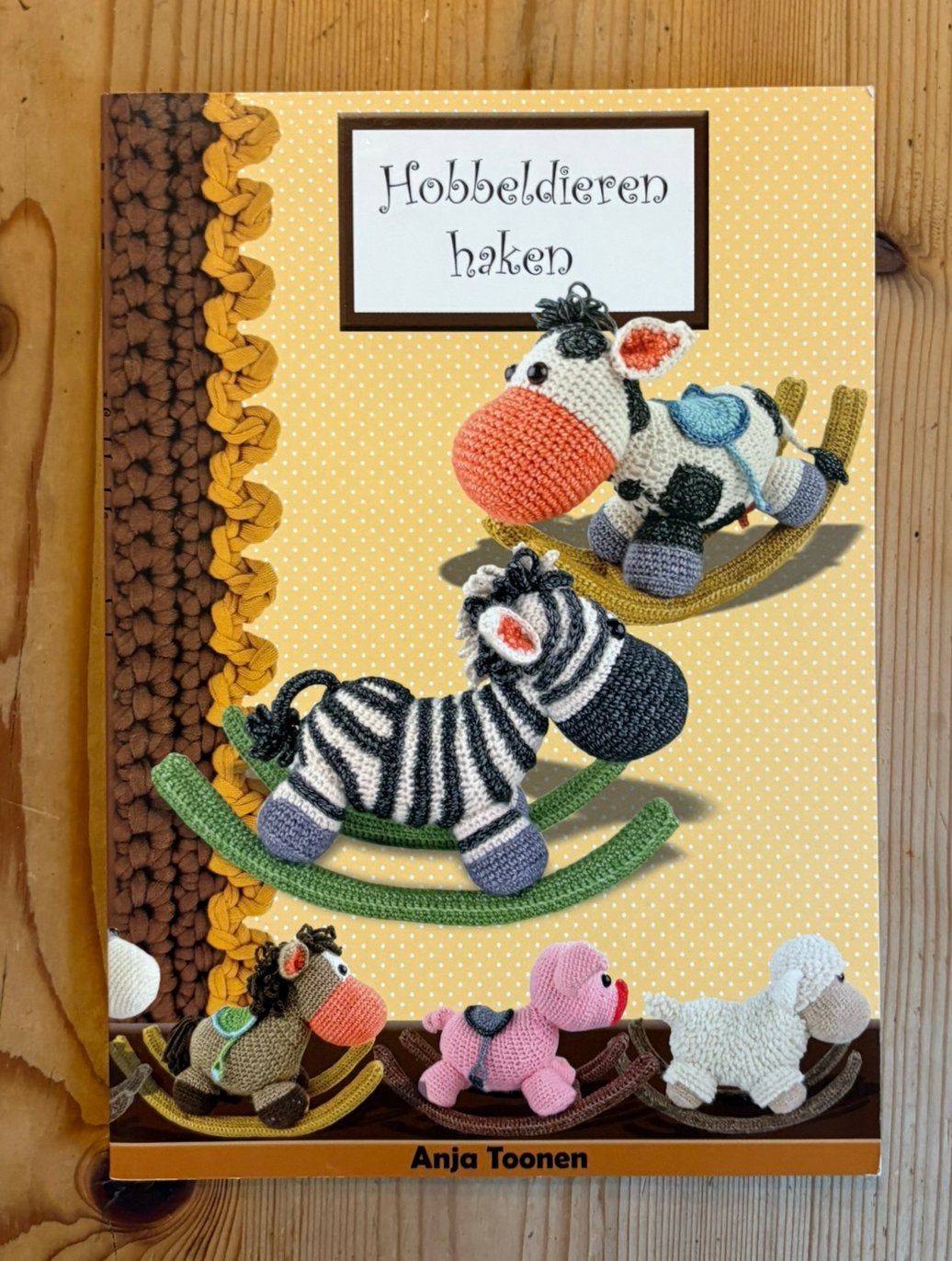 Hobbeldieren haken Anja Toonen, Verzenden, Nieuw, Haken, Patroon of Boek