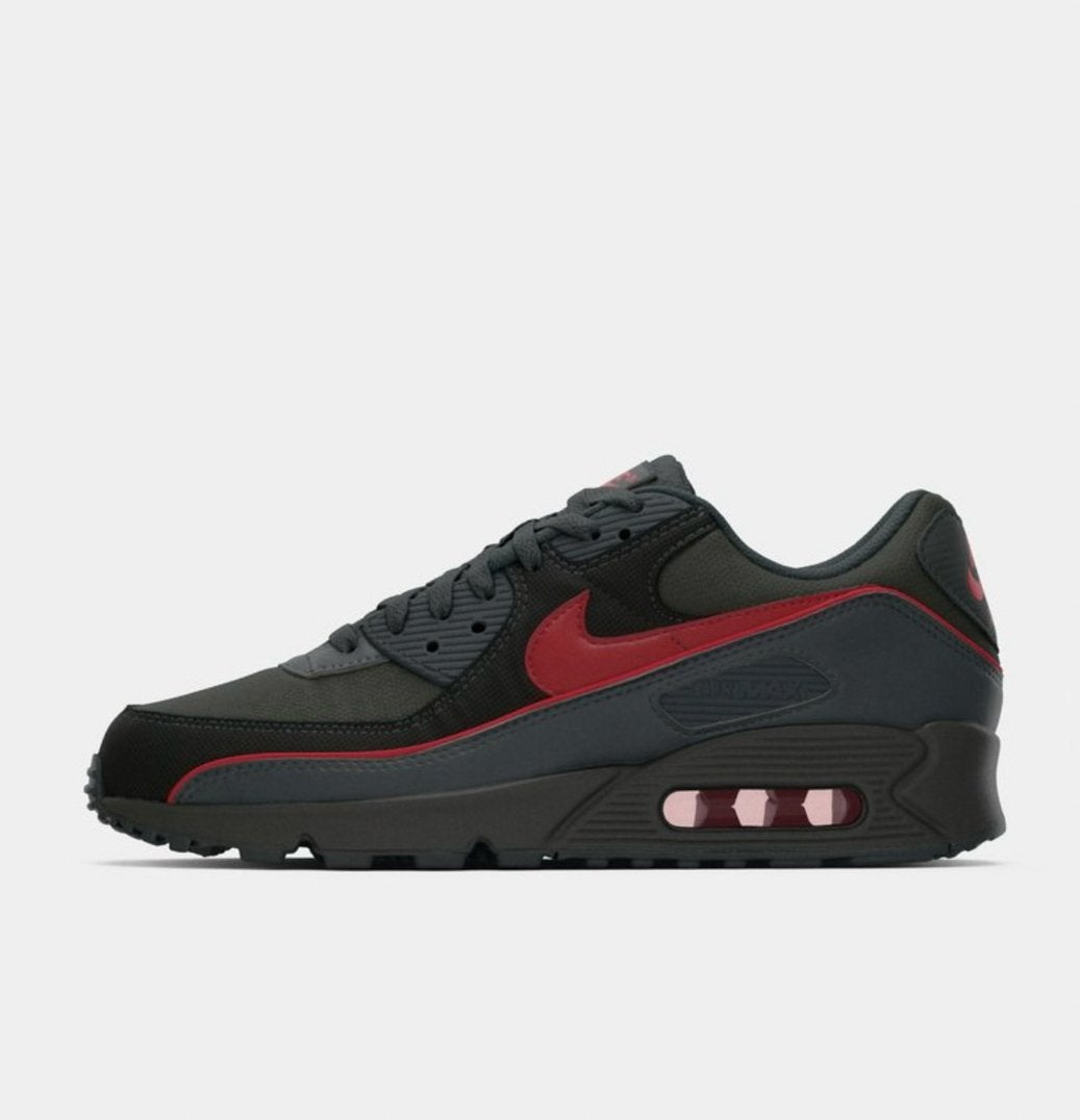 Nike Air Max 90 ‘Iron Grey University Red’ - maat 41, Kleding | Heren, Schoenen, Product.Safety.ENEA@nike.com, Zwart, Nike, Nieuw