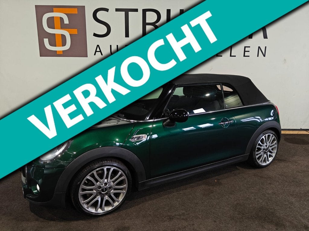 Mini Mini Cabrio 2.0 Cooper S Chili Serious Business, Auto's, Voorwielaandrijving, 1998 cc, Gebruikt, Cabriolet