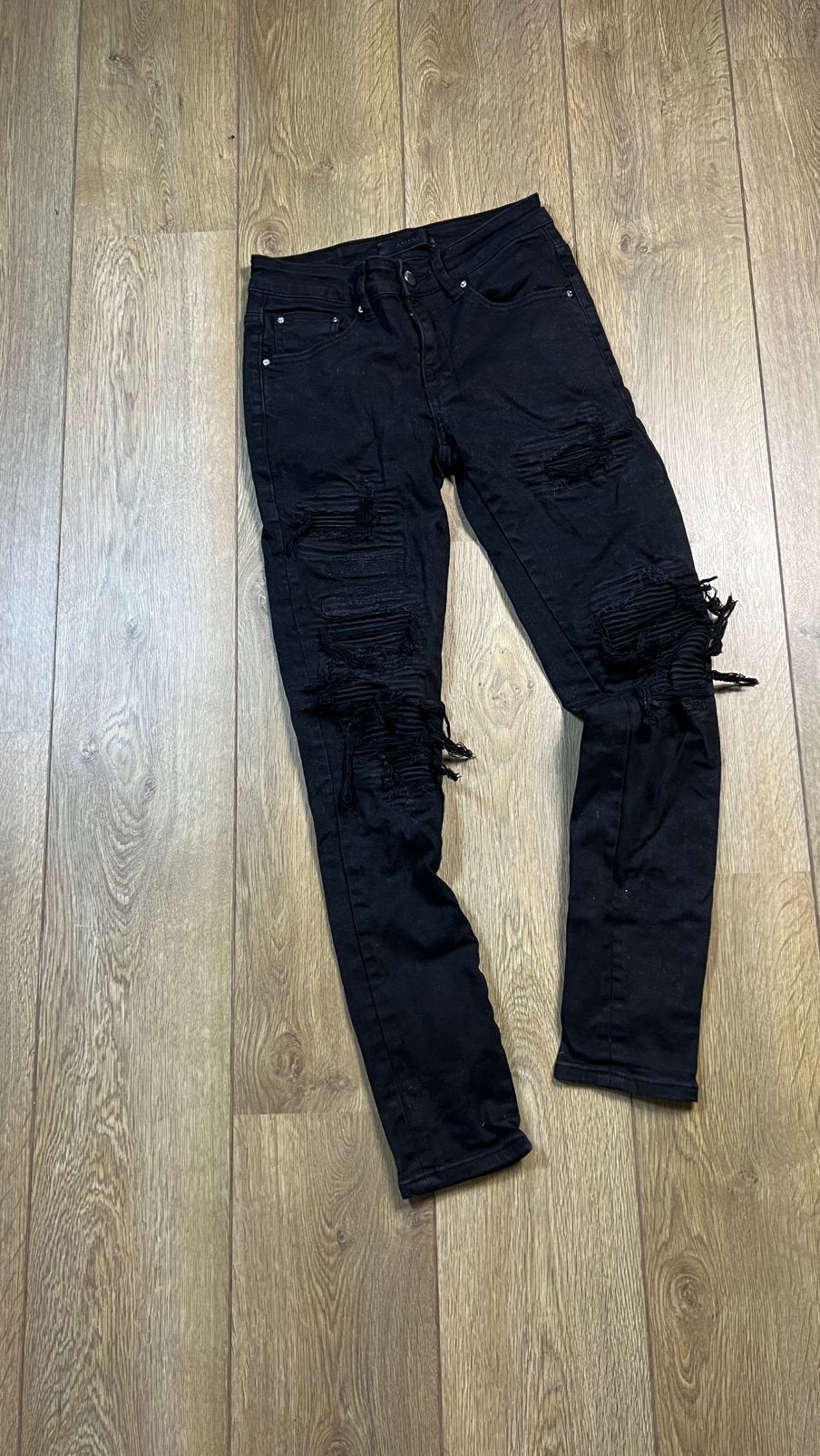 Amiri jeans, Kleding | Heren, Ophalen of Verzenden, Gedragen, Zwart, W32 (confectie 46) of kleiner