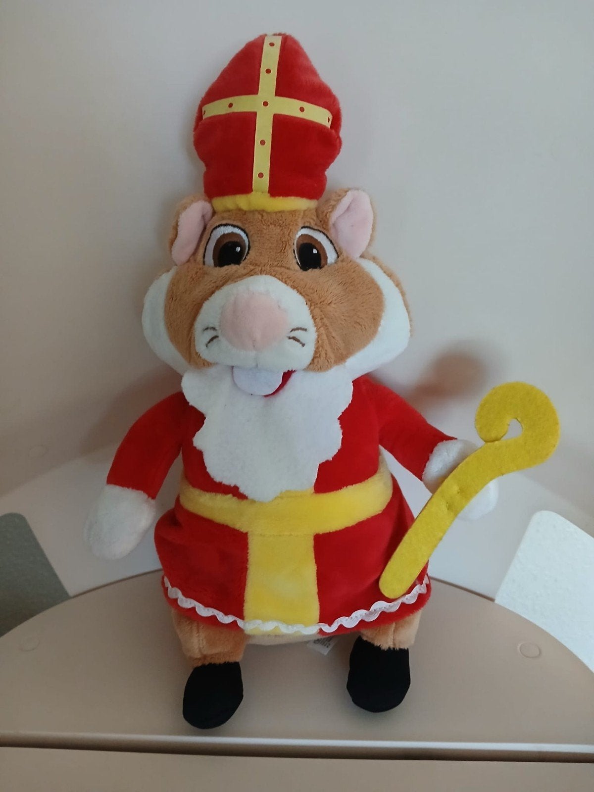 Sinterklaas Hamster knuffel, Ophalen of Verzenden, Zo goed als nieuw