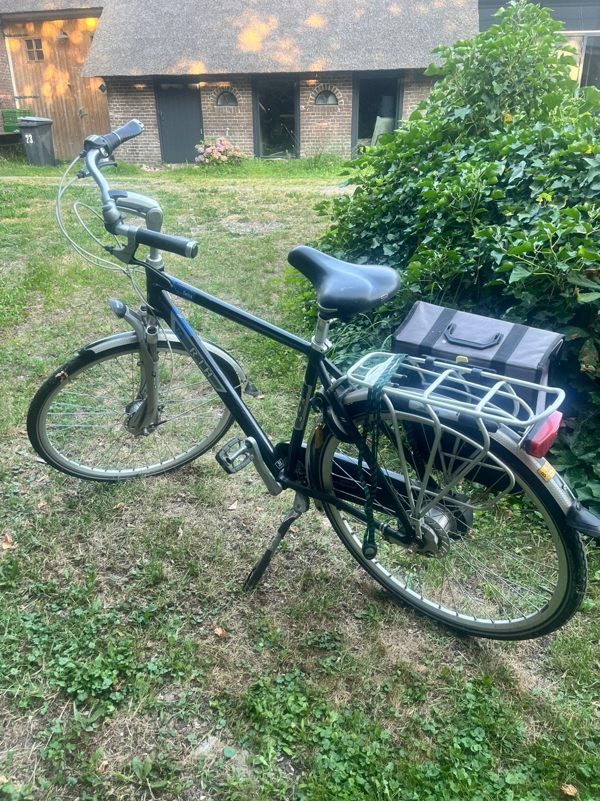RIH Delta herenfiets - Degelijke stadsfiets, Gebruikt, Velgrem, Versnellingen, 49 tot 53 cm