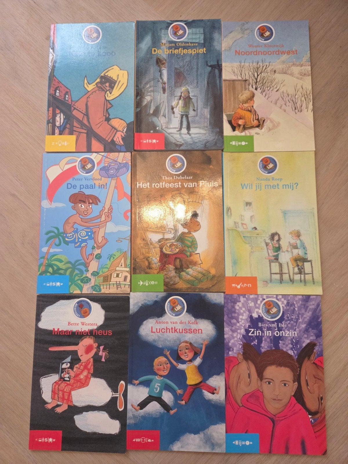 9 kinderboeken leesleeuw AVI E4, Ophalen of Verzenden, Gelezen, Diverse auteurs, Fictie algemeen