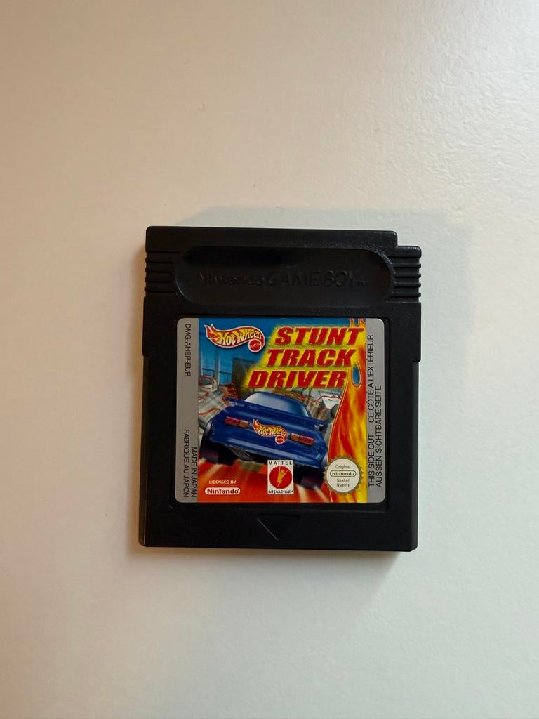 Hot Wheels Stunt Track Driver Game Boy Color, Gebruikt, 1 speler, Racen en Vliegen, Ophalen of Verzenden