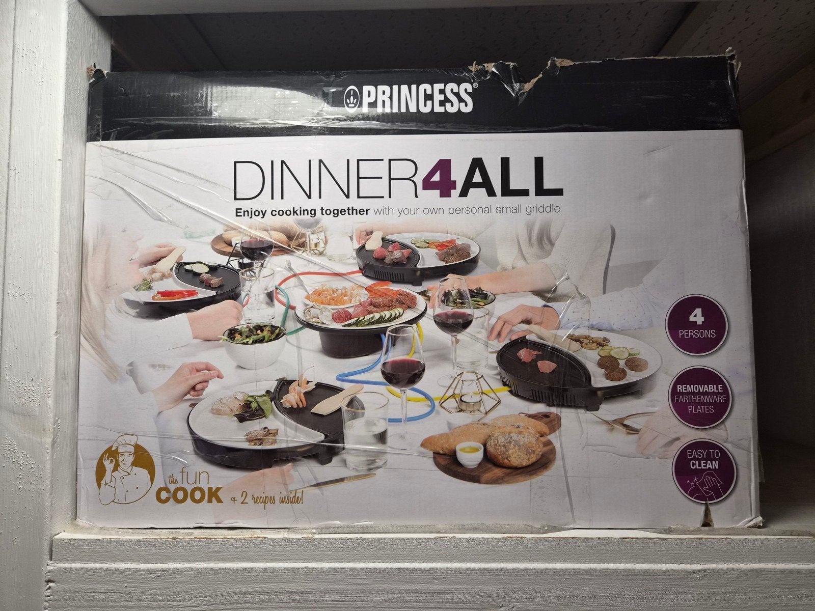 Princess Dinner4All -  Als nieuw 4 Personen, Ophalen of Verzenden, Zo goed als nieuw
