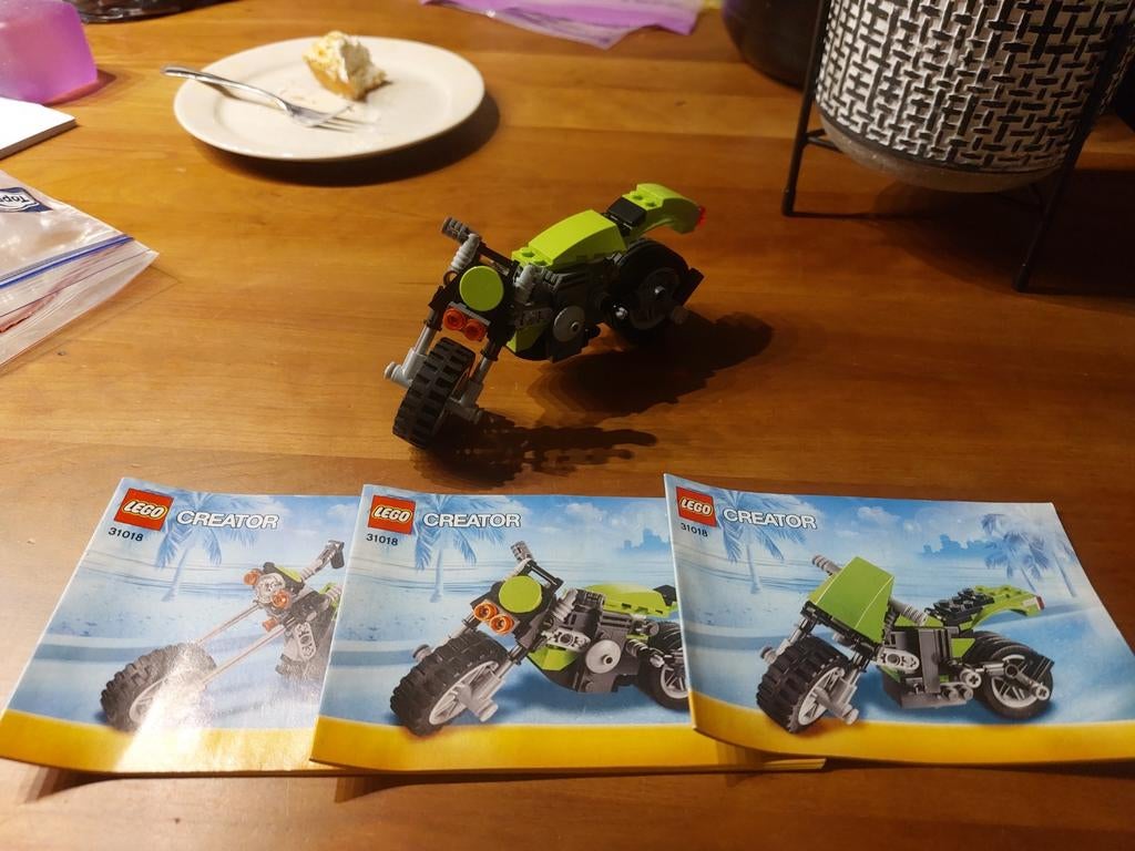 Lego creator 3in1 set 31018, Lego, Ophalen of Verzenden, Zo goed als nieuw, Meerdere sets