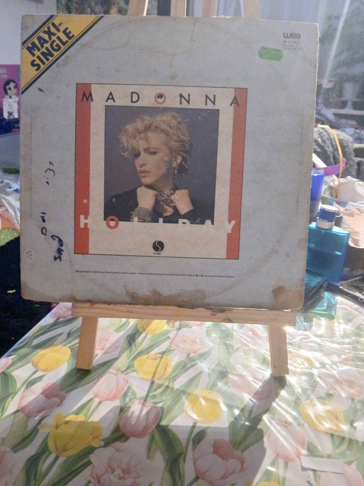 Madonna - Holiday Maxi-Single 45 toeren vinyl, Gebruikt, Originele persing, Ophalen of Verzenden, Pop