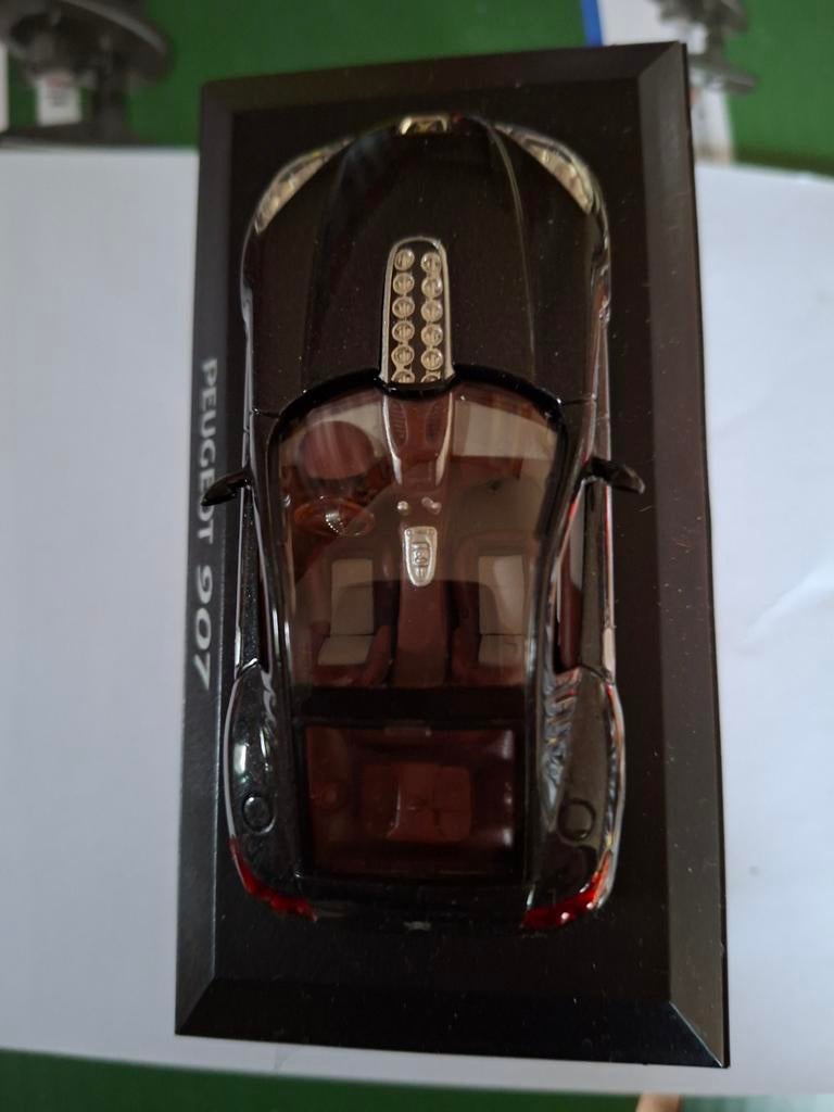 Peugeot 907 V12 Concept Schaal 1:43 - Nieuwstaat, Hobby en Vrije tijd, Ophalen of Verzenden, Zo goed als nieuw, Auto, Overige merken
