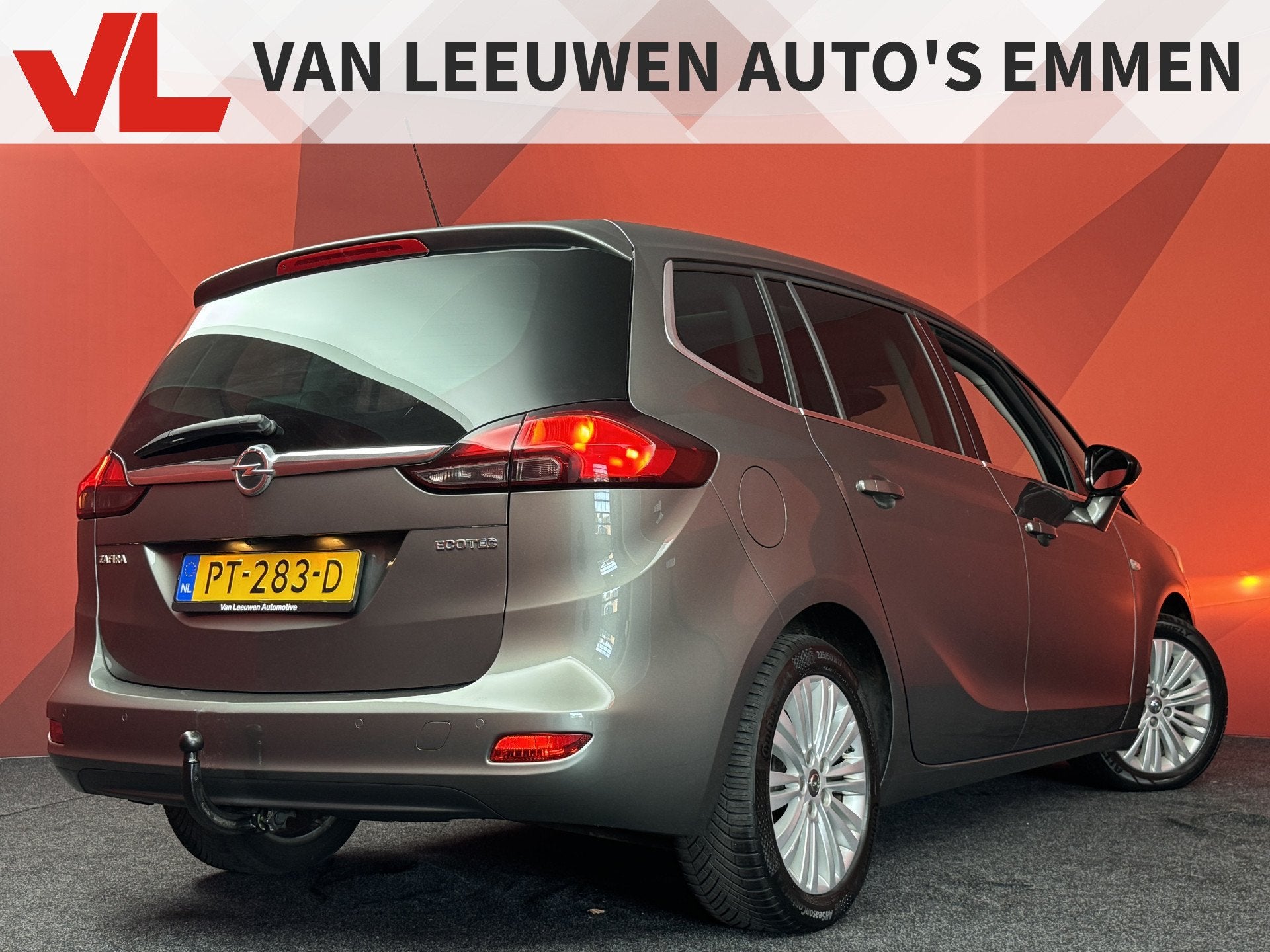 Opel Zafira 1.4 Turbo Business Executive 7p. | Camera | Trek, Gebruikt, 4 cilinders, Met garantie (alle), Origineel Nederlands