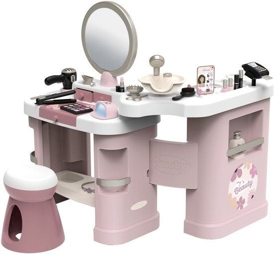 Smoby - speelgoedkaptafel - Schoonheidssalon, Kinderen en Baby's, Speelgoed | Educatief en Creatief, Nieuw, Ophalen of Verzenden