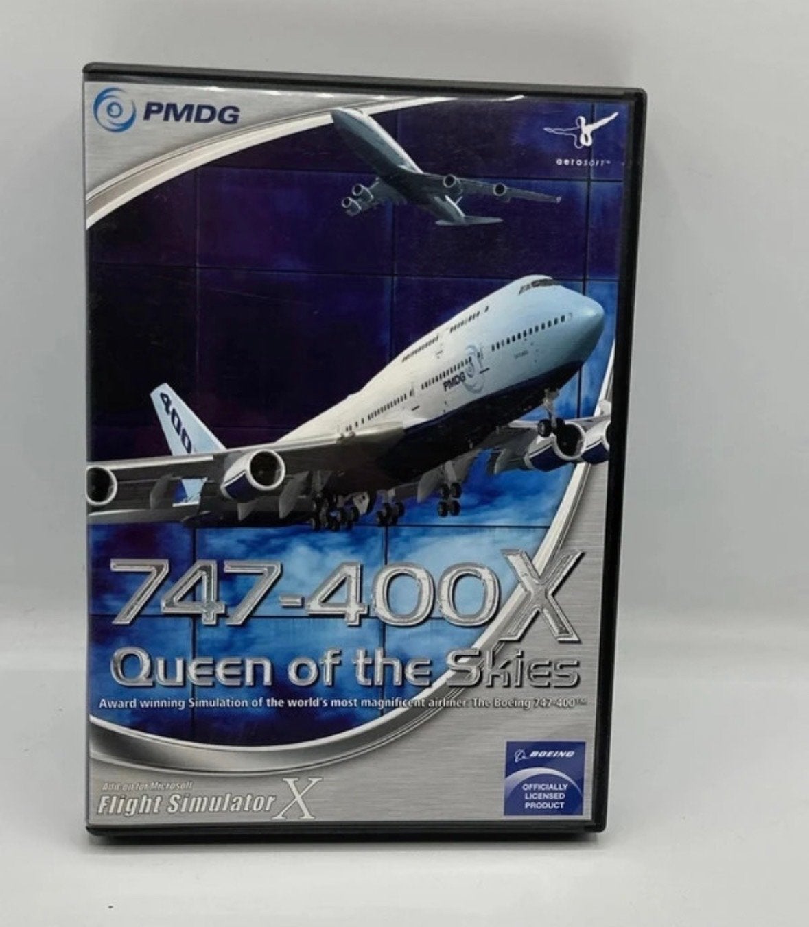 PMDG 747-400X Queen of the Skies Flight Simulator X, Gebruikt, 1 speler, Ophalen of Verzenden, Vanaf 3 jaar