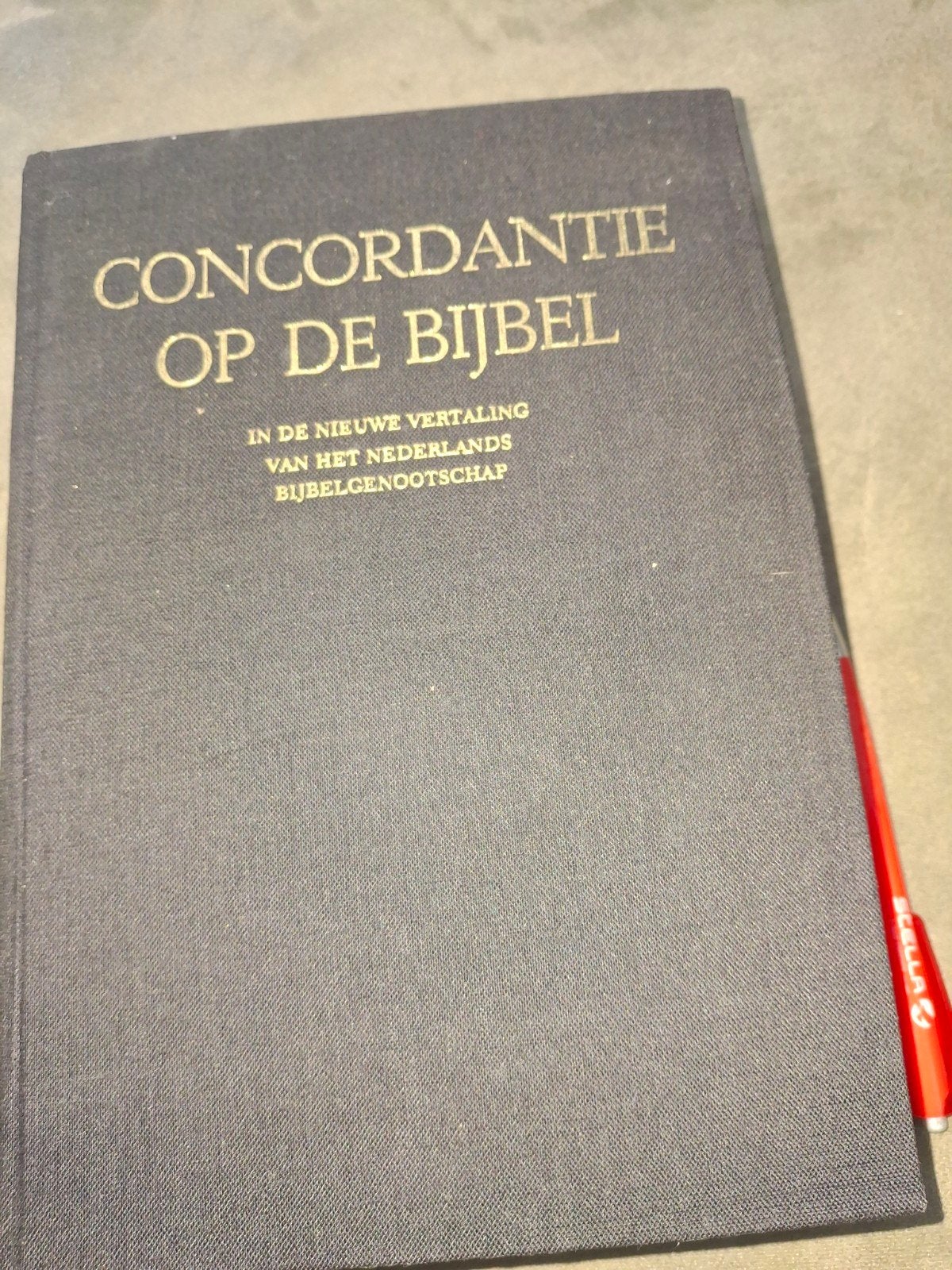 Concordantie op de Bijbel - Nieuwe Vertaling (1983), Ophalen of Verzenden, Zo goed als nieuw