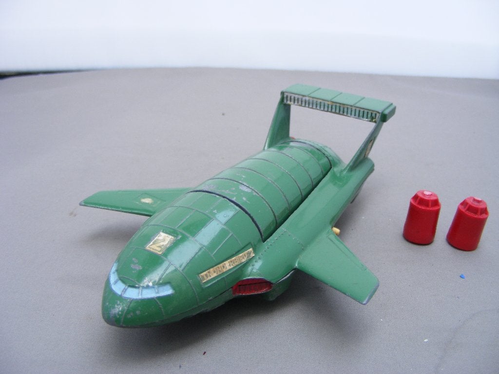 Thunderbird 2 Dinky Toys incompleet, Ophalen of Verzenden, Gebruikt, Overige typen, Dinky Toys