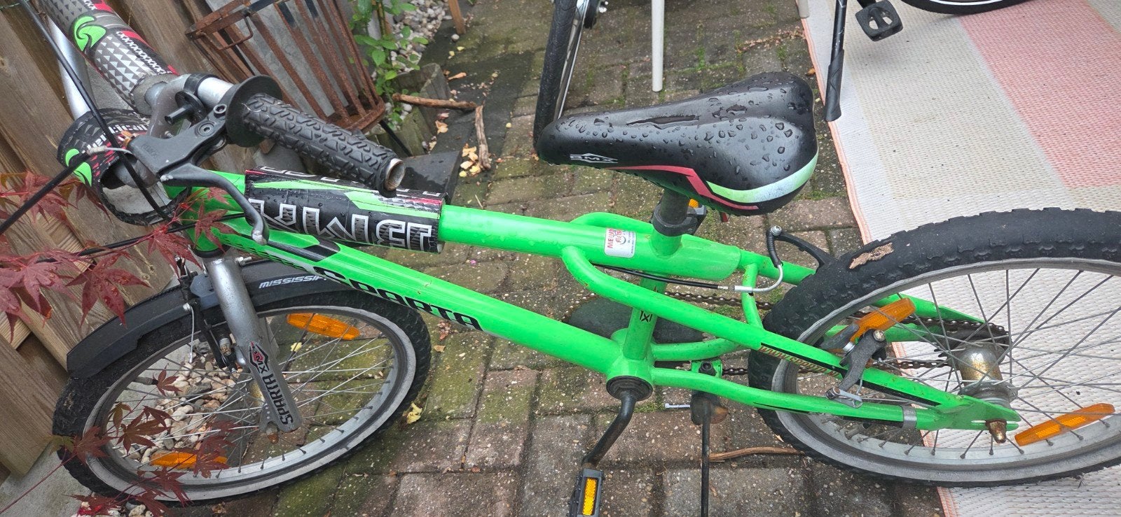 Sparta BMX Fiets - Groen, 20 inch wielen, Fietsen en Brommers, Fietsen | Crossfietsen en BMX, Ophalen, Sparta, Staal, Velgrem