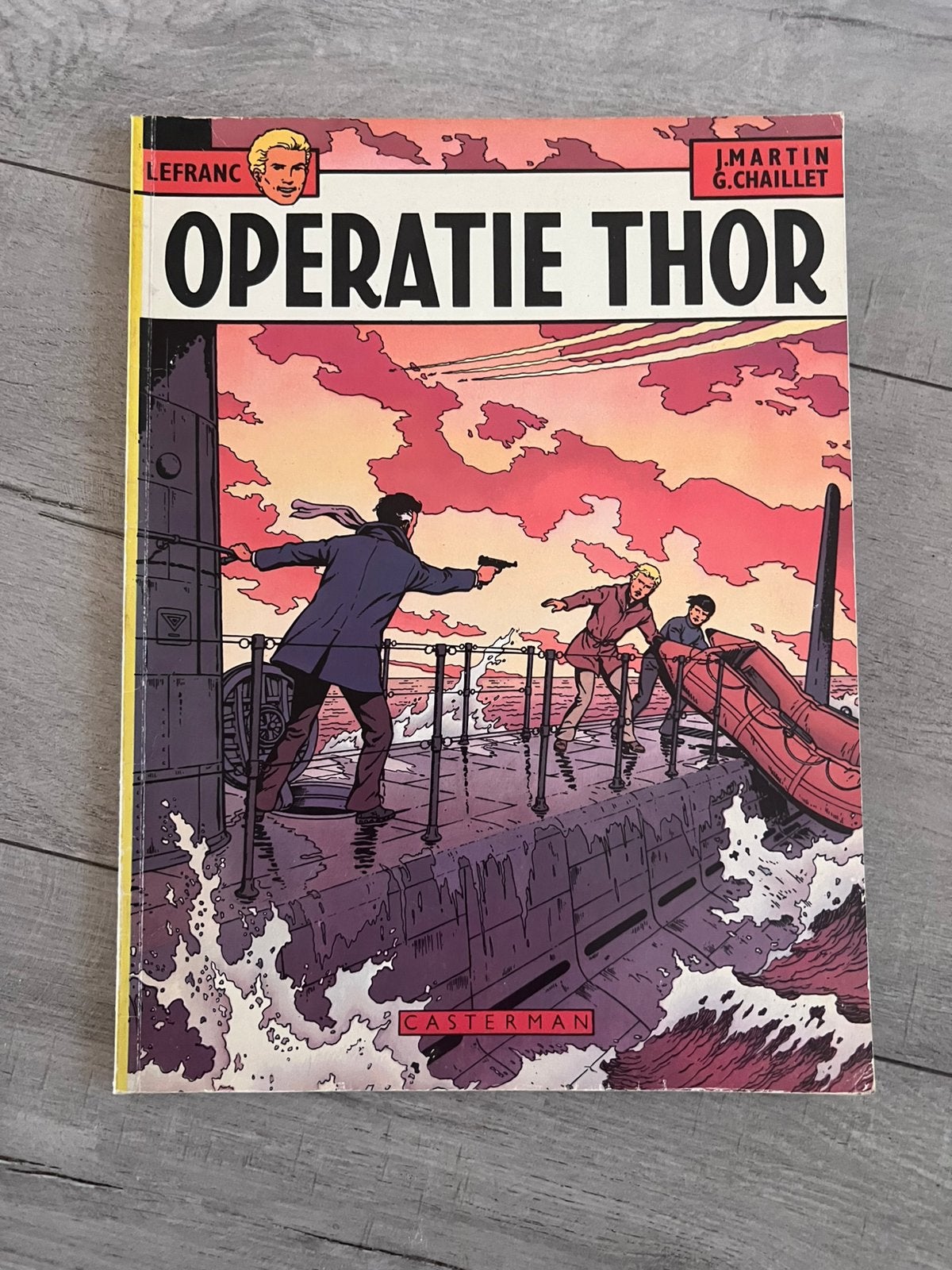 Lefranc – Operatie Thor (Casterman), Boeken, Eén stripboek, Ophalen of Verzenden, Gelezen