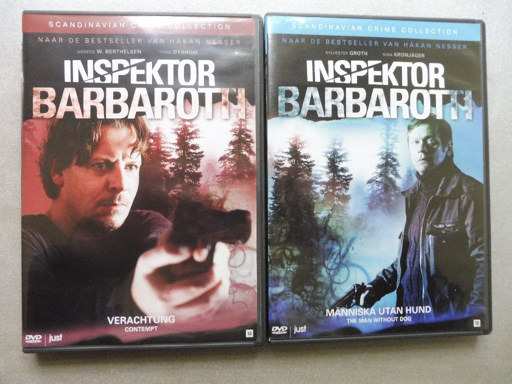 2 DVD's "Inspektor Barbarotti" - TV-films, Vanaf 12 jaar, Ophalen of Verzenden, Zo goed als nieuw, Detective en Krimi