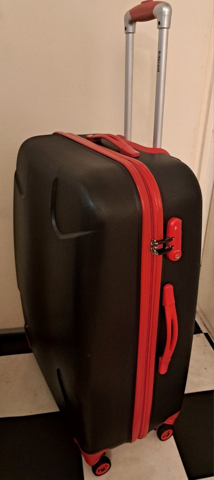 Luxe Grote, koffer 76 cm 4 wielen TSA cijferslot
Lichte, Sieraden, Tassen en Uiterlijk, Koffers, Hard kunststof, 45 tot 55 cm