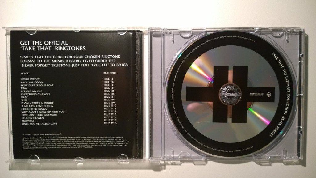 Take That - The Ultimate Collection Never Forget, Ophalen of Verzenden, Zo goed als nieuw, Pop, Album