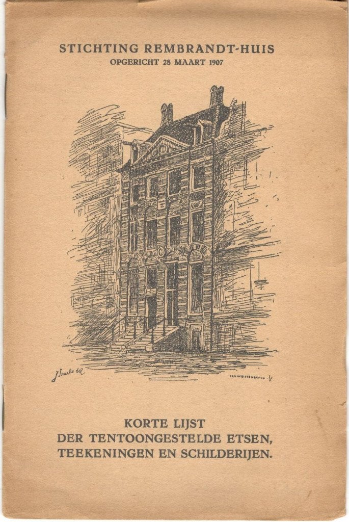 Stichting Rembrandt-huis (redactie)., Ophalen of Verzenden, Gelezen
