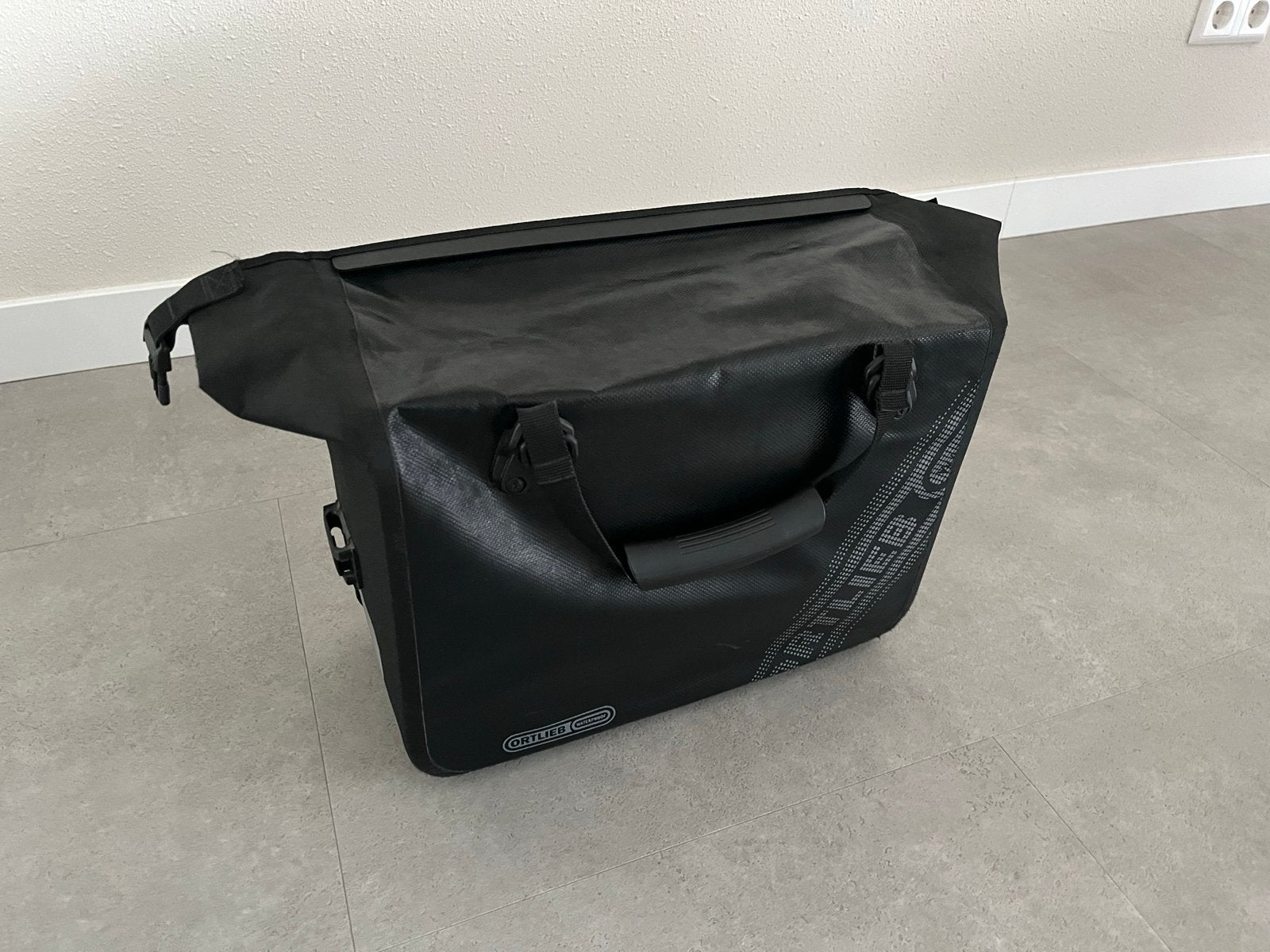 Ortlieb Office Bag QL3.1 21L Zwart, Ophalen, Gebruikt