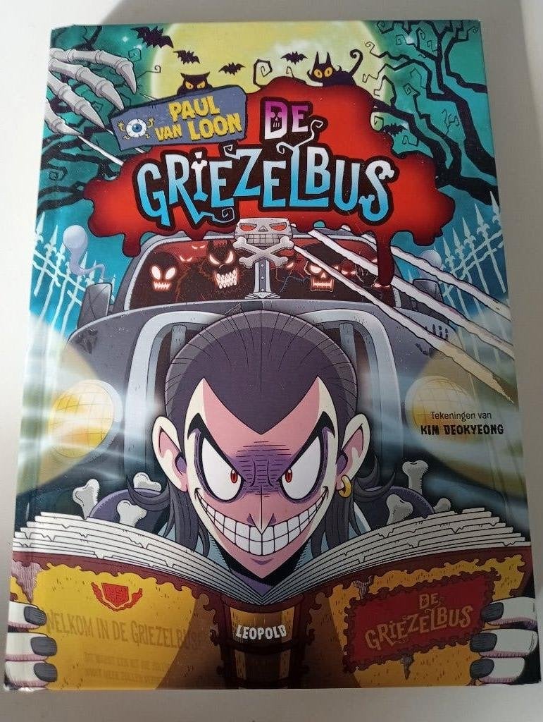 De griezelbus, Boeken, Paul van Loon, Ophalen of Verzenden, Zo goed als nieuw, Fictie